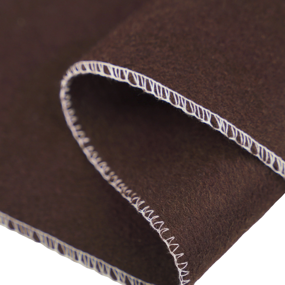 50% Wool, 40% Polyester, 10% Other Fiber, 850GM, Coffee, Double-Sided Wool Fabric, ML-HH1001688-1