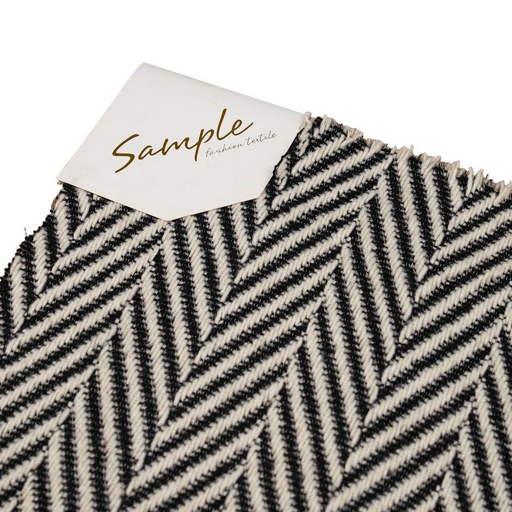 100% iba pa, 720G/M, Classic Black And White, Tweed Yarn, ML-70230021-22090