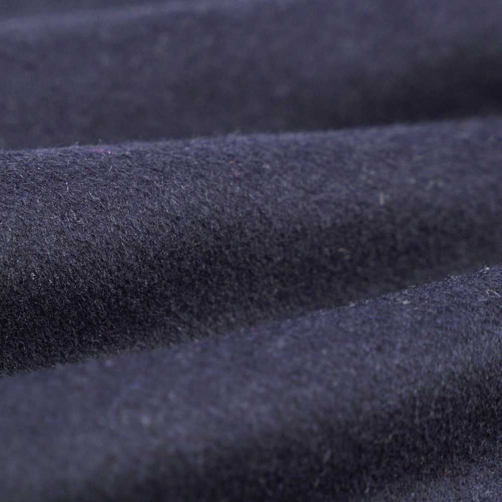 30% Wool, 60% Polyester, 10% Other Fiber, 600G/M, Classic Navy Blue, Single-Face Overcoating na Tela, ML-0624-100-2