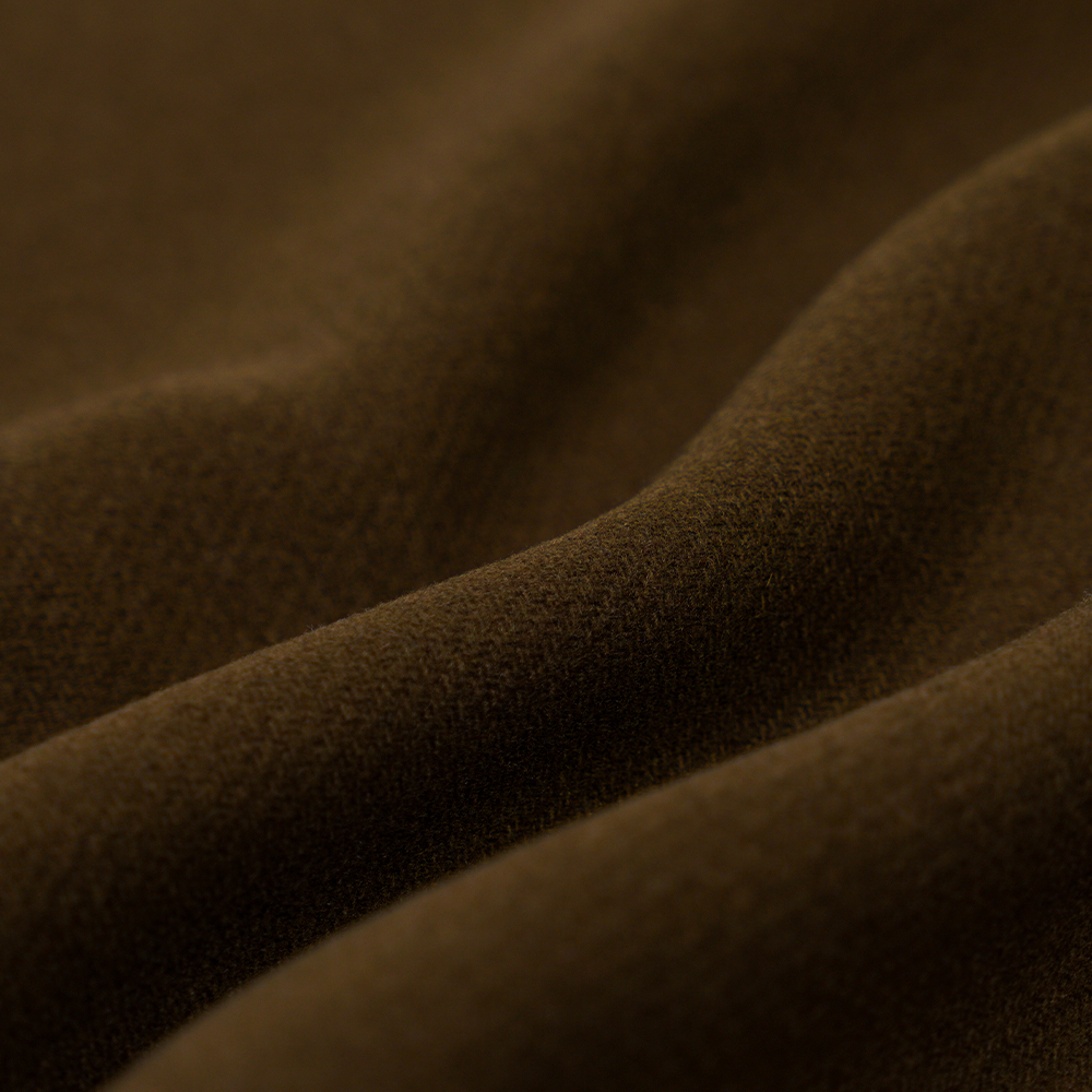 50% Wool, 40% Polyester, 10% Other Fiber, 740G/M, Military Green, Twill Melton Fabric, ML-TUREN-B