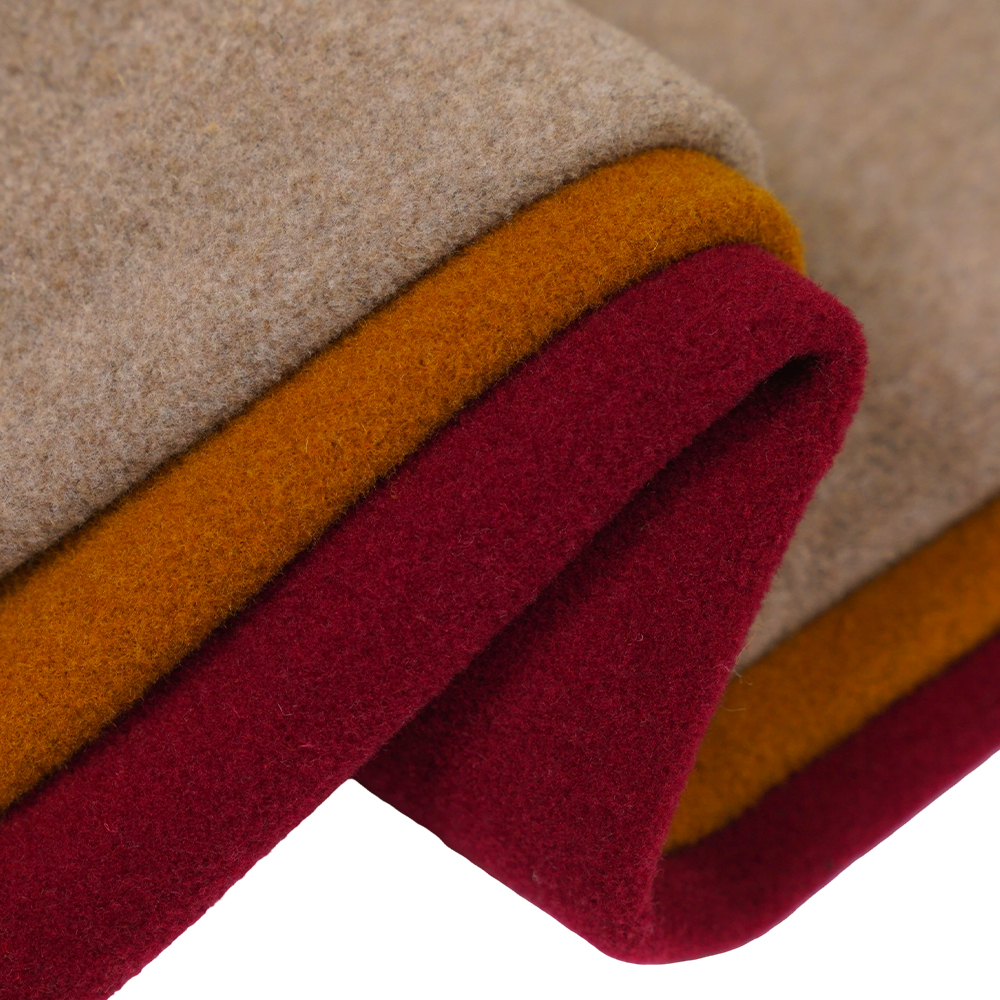 20% Lana, 70% Polyester, 690G/M, Earth Tone, Pile Fabric, ML-2010384-4